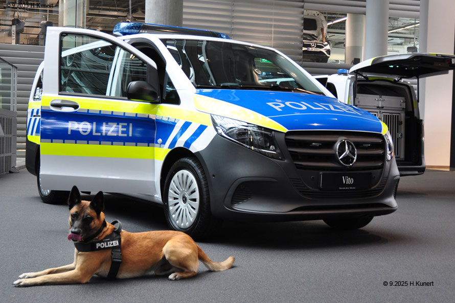 neue Vito für die Hundestaffel in München