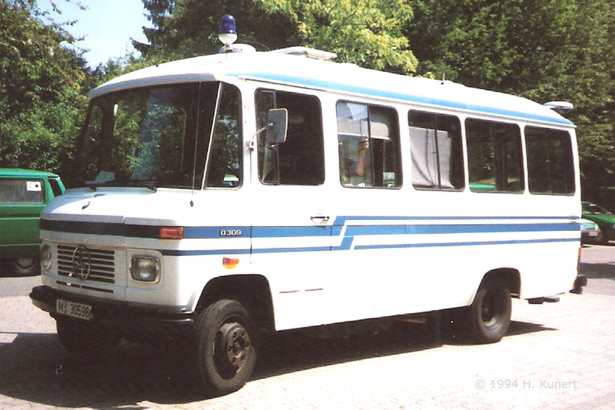 1994 hatten alle Bepo-Fahrzeuge noch Münchner Kennzeichen