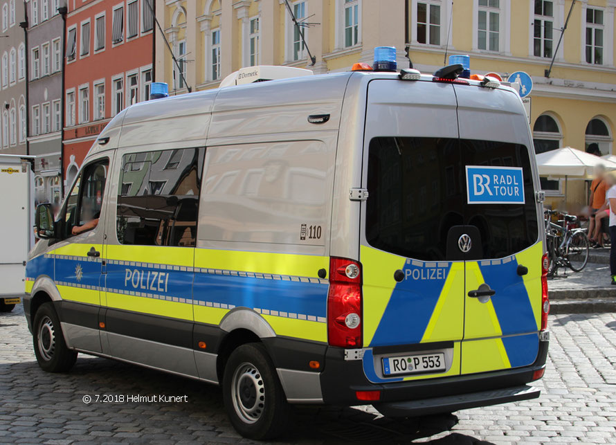 Mit Aufkleber BR RADLTOUR