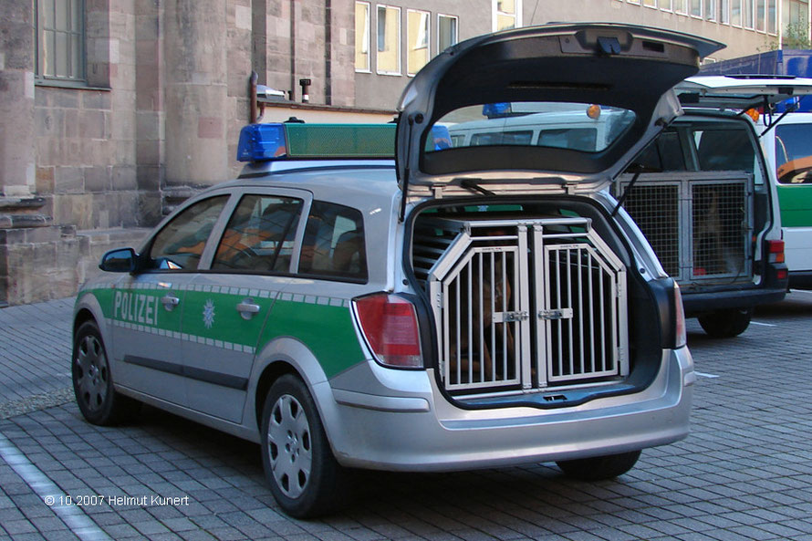 mit Einblick auf die beiden Hundeboxen