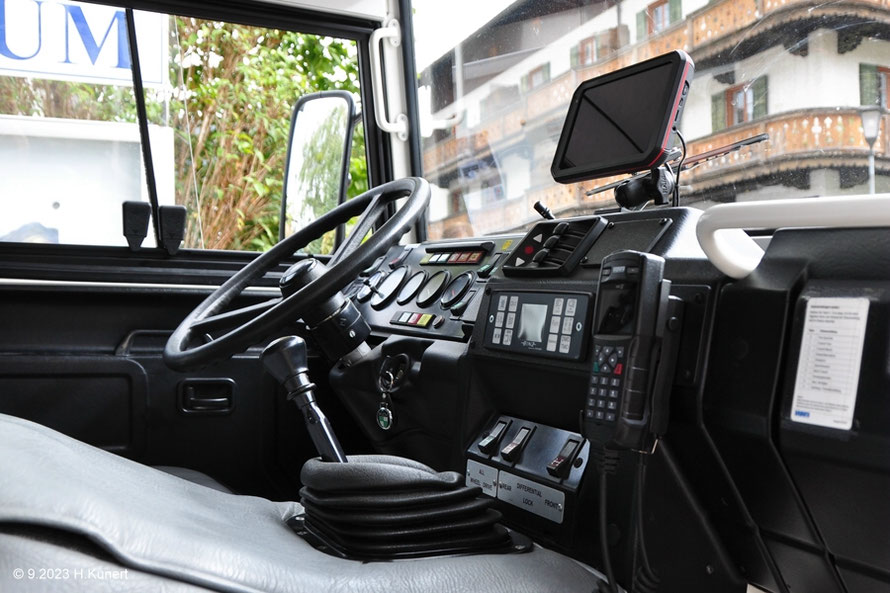 modernste Ausstattung im Cockpit