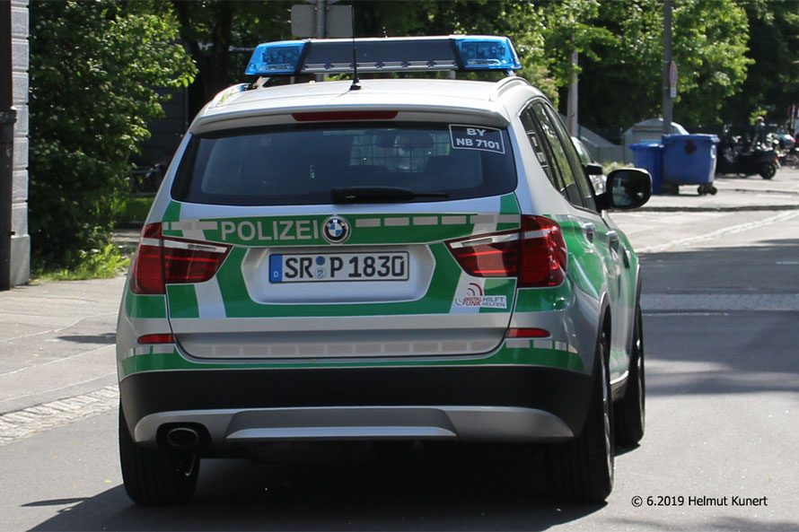 Die RTK7 noch mit 6 Blinklichtern