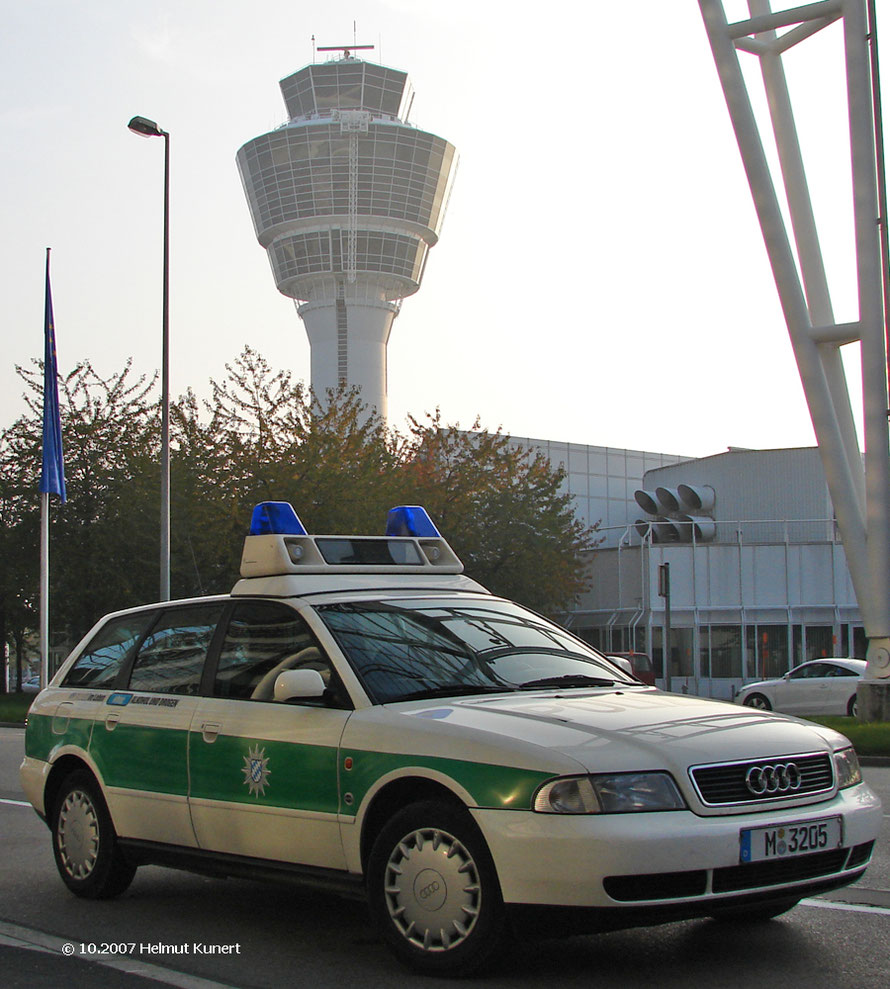 ehemaliges Fahrzeug vom Flughafen München