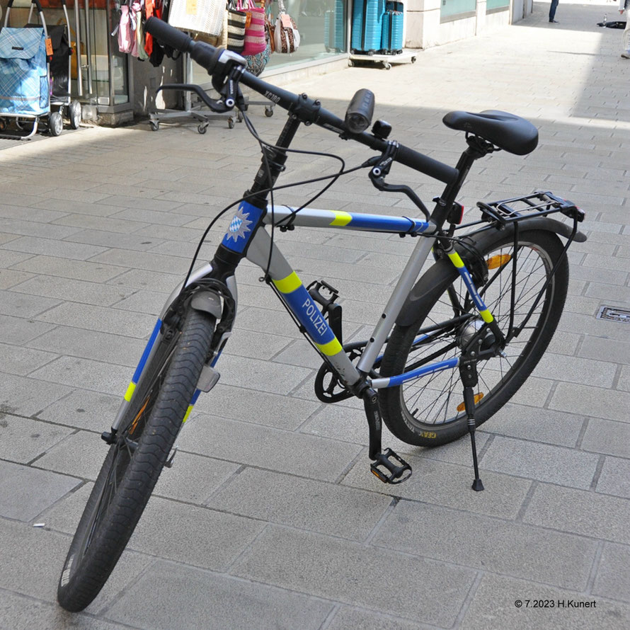 Fahrräder ohne Blaulicht