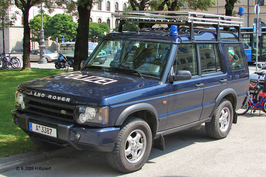 Einzelstück im bay. Polizeidienst