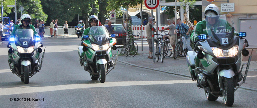 Bei der BR-Radltour 2013 in Erding