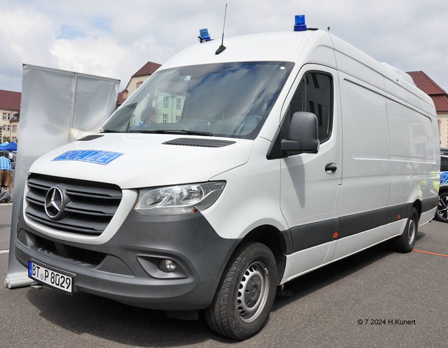 Ausgestellt beim Tag der offenen Tür bei der III. Abteilung der Bepo in Würzburg am 28.7.2024