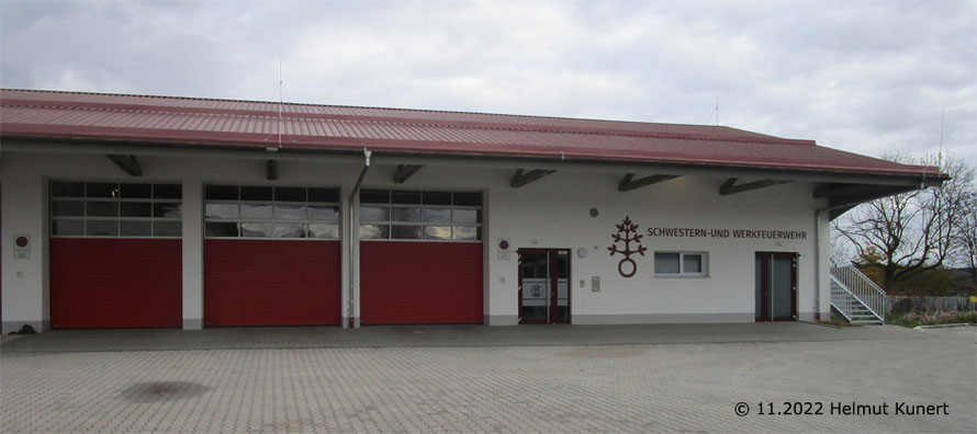 Das neue Gerätehaus der Schwestern- und Werkfeuerwehr Ursberg