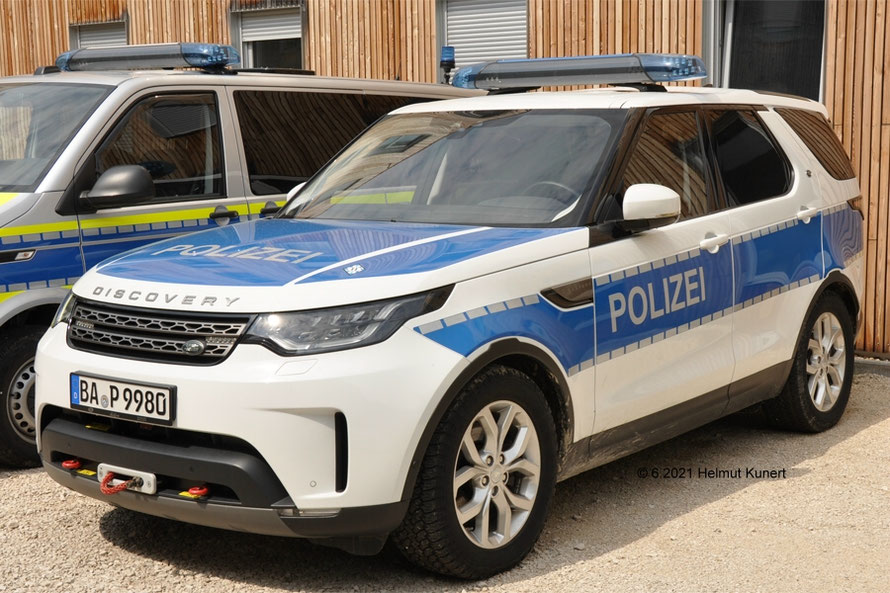 Führungsfahrzeug bei der II. Bereitschaftspolizeiabteilung in Eichstätt