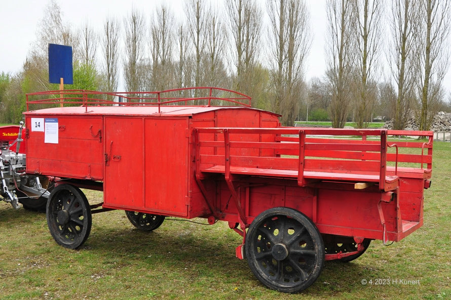 ein einmaliger Tragkraftspritzenanhänger