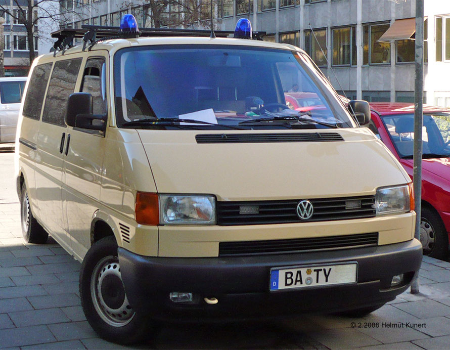 Ohne Magnetschilder POLIZEI