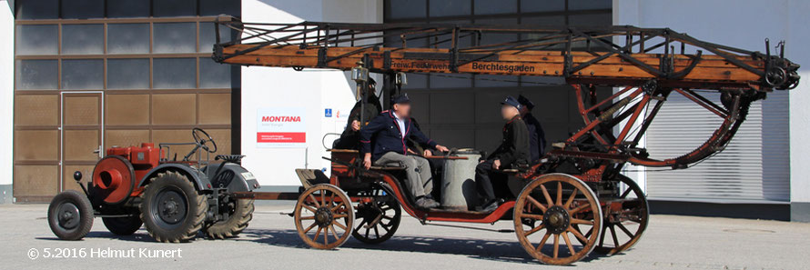 Das eigene Oldtimer - Gespann.