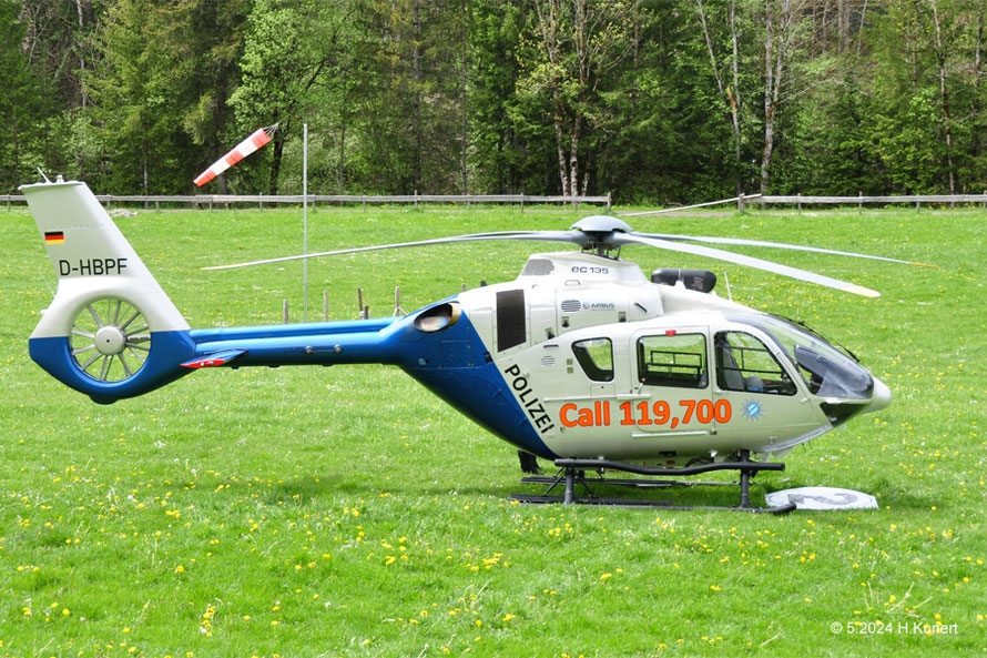 Landeplatz in Oberstdorf