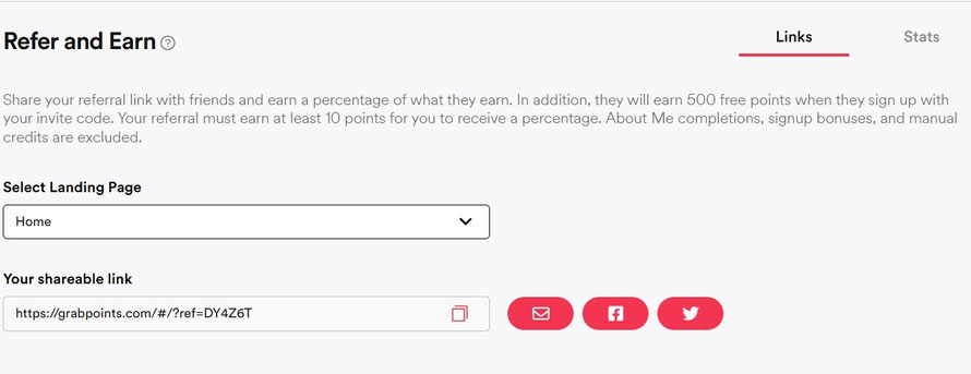 GrabPoints  Referral Program