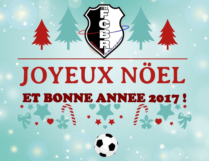 Le Conseil d'administration du FCBR vous souhaite de bonnes fêtes de fin d'année !