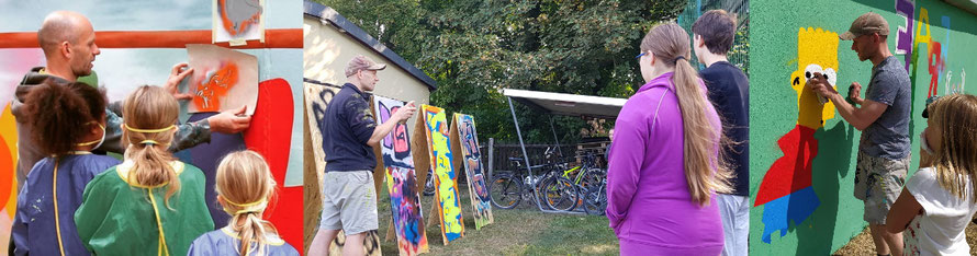 PAT23 Graffiti Workshop Leipzig