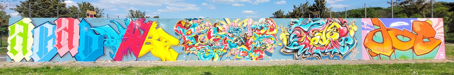 PAT23 Graffiti Event Leipzig Oschatz