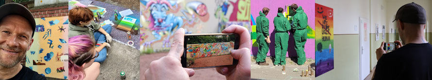 PAT23 Graffiti Projekt Leipzig Firmen Schulen Vereine