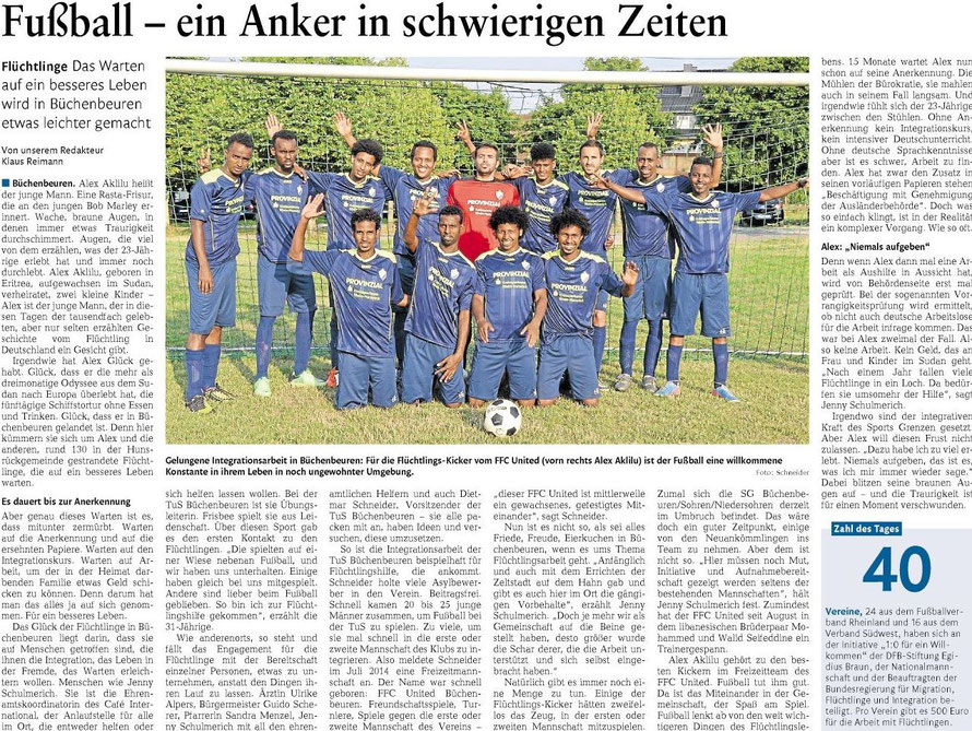 Rhein-Hunsrück-Zeitung 27.10.2015