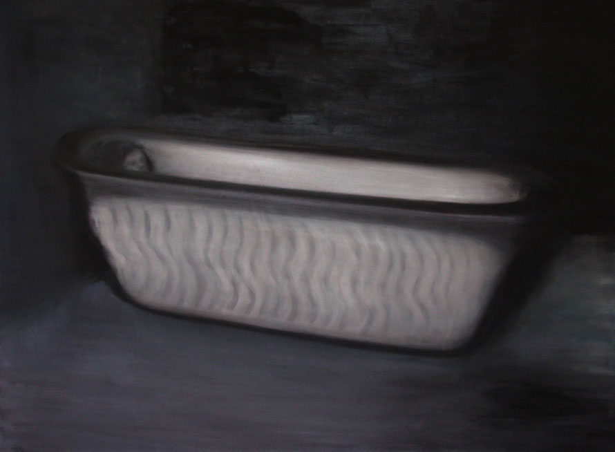 Badezimmer 170x230cm 2007 oil on canvas