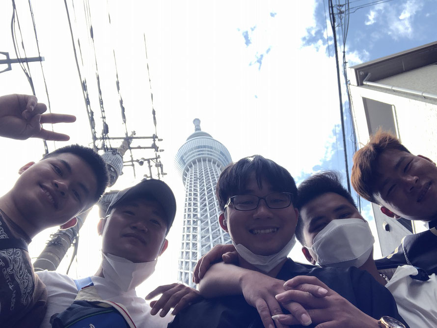 Học việc việt nam　Nhật Bản chơi học tập kiếm tiền　Kiến trúc 