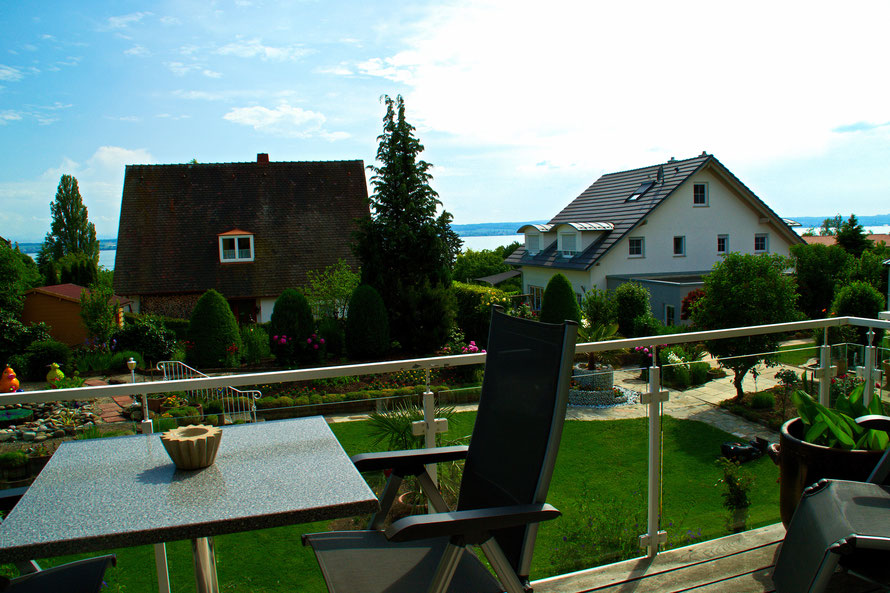 Bild: Ferienwohnungen am Bodensee: Hagnau - Balkon - Seeblick - Ferienwohnung 4 im Haus Melanie