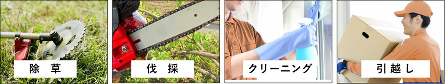 結城市での様々な作業は日本整理へお任せください｜不用品回収｜除草｜伐採｜庭｜手入れ