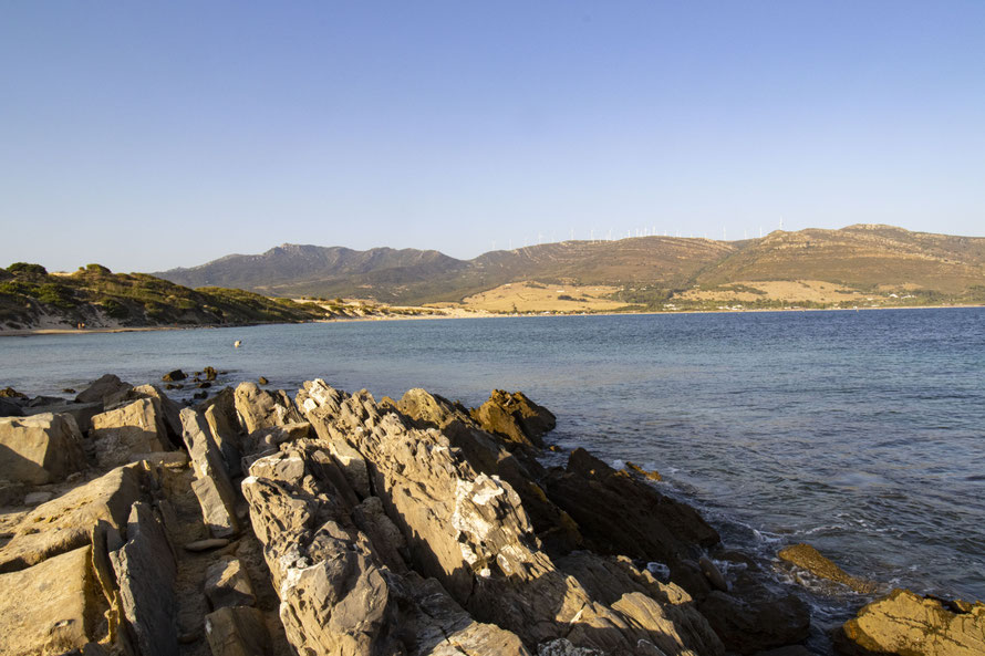 Panorámica desde la Playa de Punta Paloma (Cádiz)