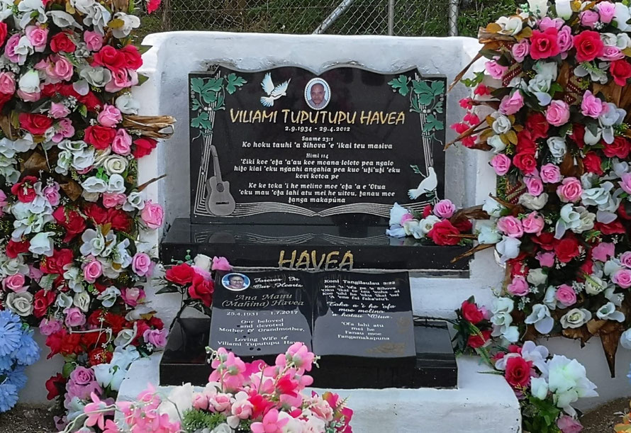 Friedhof auf Tonga...