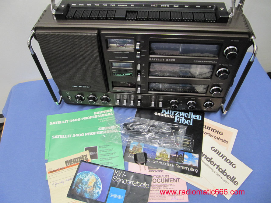 Grundig Satellit 3400 Professional 575 00 Radiomatics 666