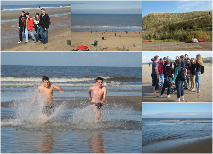 Ausflug an den Strand von Zandvoort bei herrlichem Wetter