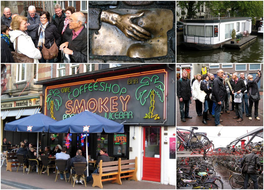 Im Rahmen einer Stadtführung wurden uns die Highlights von Amsterdam nähergebracht