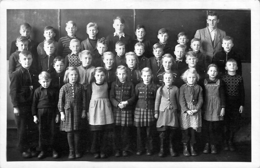 Klasse von Herrn Schwart ca. 1957
