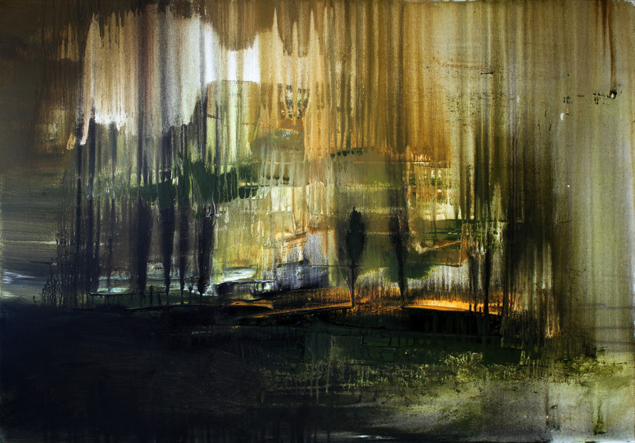 o.T 2012-16 | Acryl auf Leinwand 100 x 70 | www.sascha-dettbarn.de ***