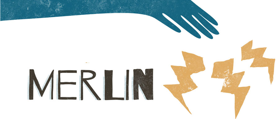 titre Merlin des Marionnettes d'Angoulême