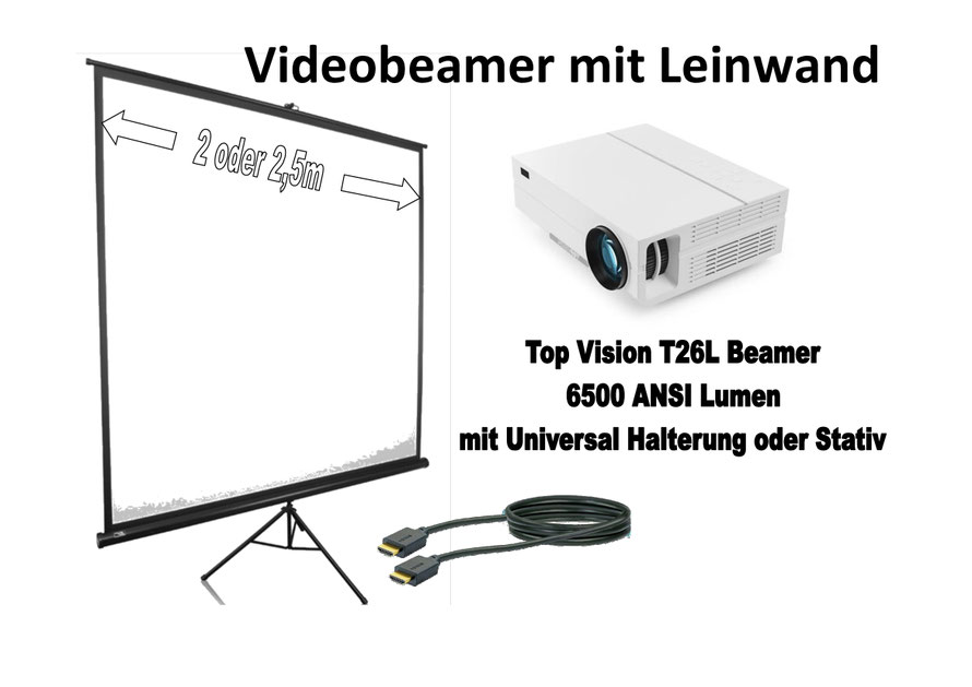 Videobeamer eventtechnik maier