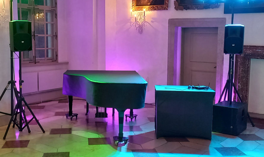 Musikanlage für Hochzeit Geburtstagsfeier Party Dj eventtechnik maier