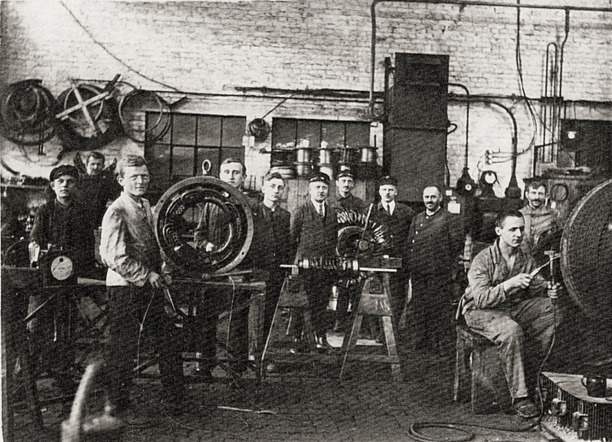 E-Lok-Werkstatt 1922