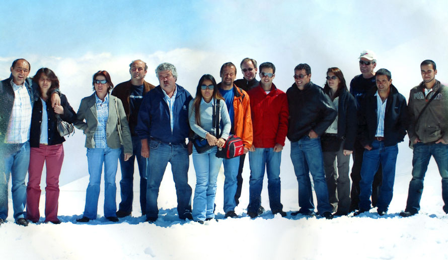 Betriebsausflug - Titlis 2007 (Adrian Fischer siebter von rechts)