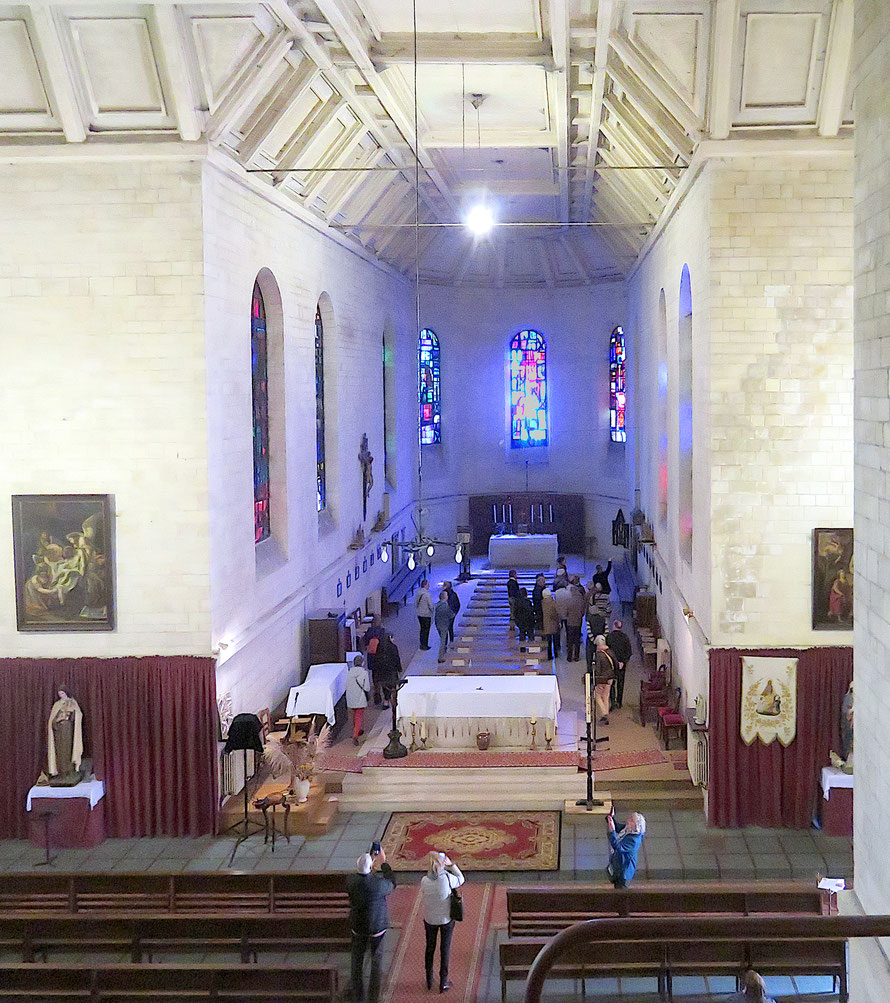 Eglise Saint-Martin de Longpré-les-Corps-Saints - intérieur vu de la tribune. Ph JH