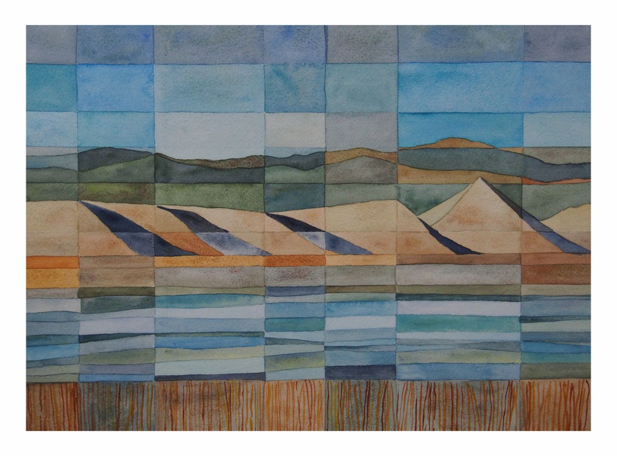 Salinas- III Acuarela/ papel 31x41cm