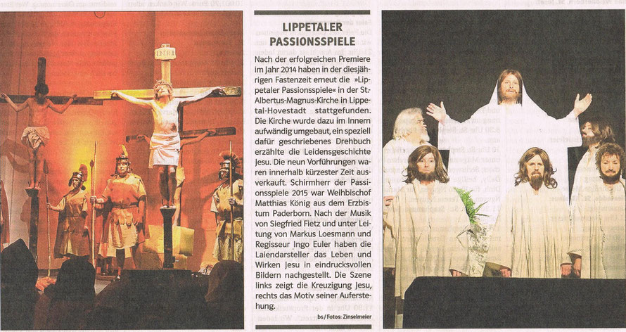 Bericht Kirche und Leben vom 01.04.2015