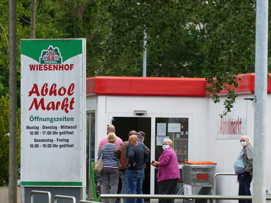 Abholmarkt am Wiesenhof-Schlachthof in Niederlehme