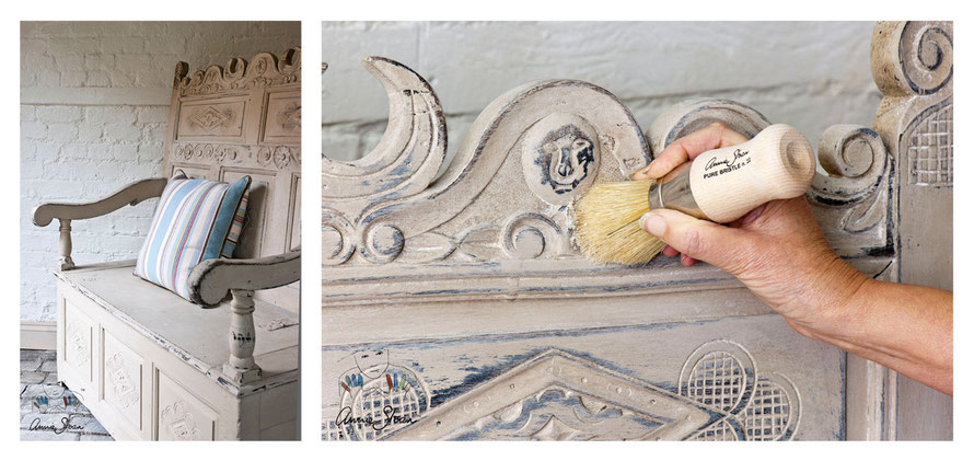 Kreidefarbe tipps möbel streichen annie sloan chalk paint ...
