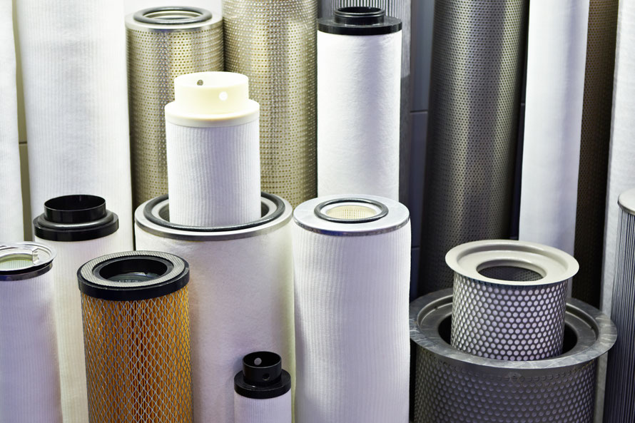 industriële ontstoffingsinstallatie en luchtfilters professioneel reinigen