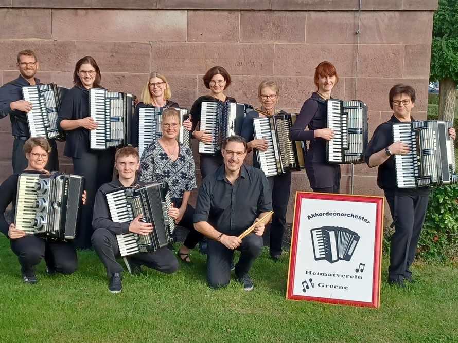 Akkordeonorchster Greene Irischer Abend 2023