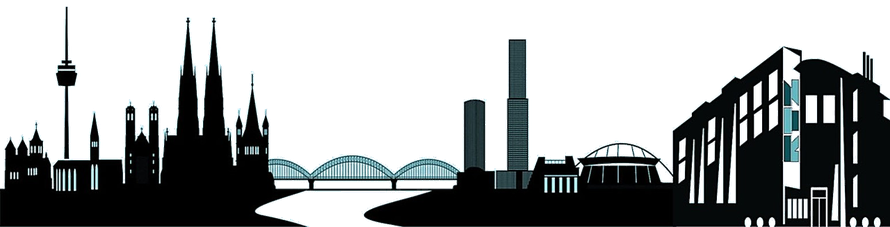 Skyline Köln mit RTZ 