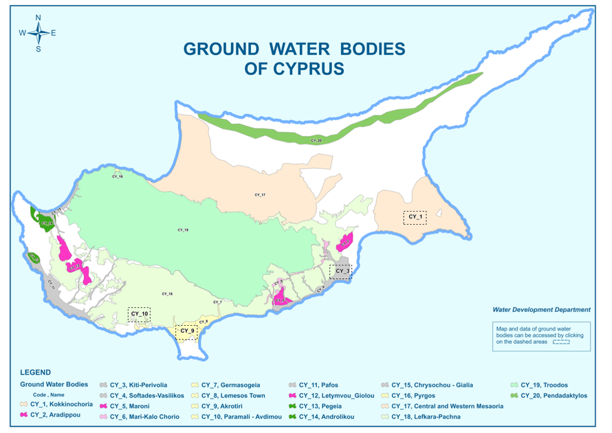 Main aquifers in Cyprus (http://www.moa.gov.cy/moa/WDD/WDD.nsf/resources_en/resources_en?OpenDocument).