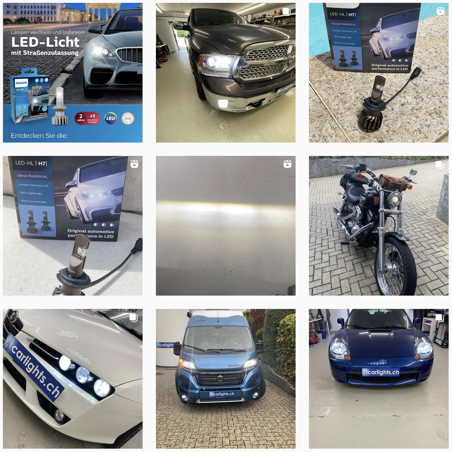 LED upgrade Mehr Licht auf der Strasse 3 www.carlights.ch