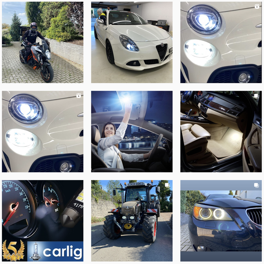 LED upgrade Mehr Licht auf der Strasse 4 www.carlights.ch